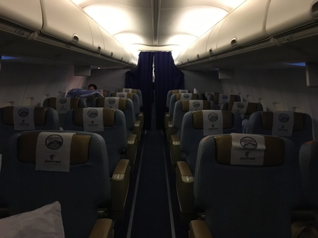 Review Egyptair Business Class Boeing 737 800 Addis Abeba
