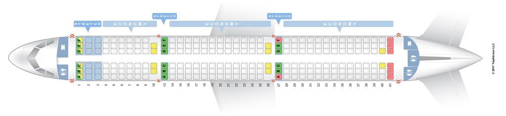 Condor seatguru Boeing 767