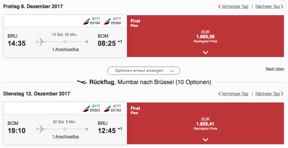 Wie Kann Man Die Neue Emirates First Class Buchen Frankfurtflyer De