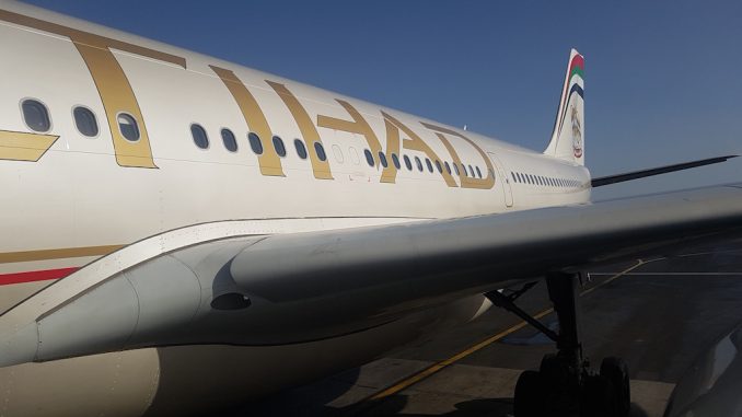 Etihad Airways First Class im Airbus A330 65