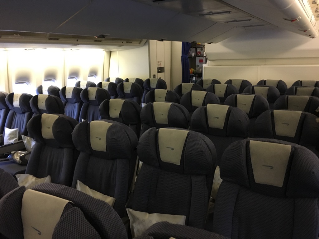 Review British Airways Economy Class Boeing 747 400