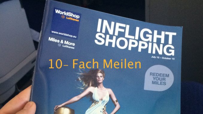 Lufthansa Inflight Sopping
