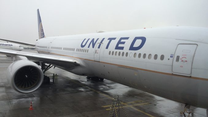 United Boeing 777