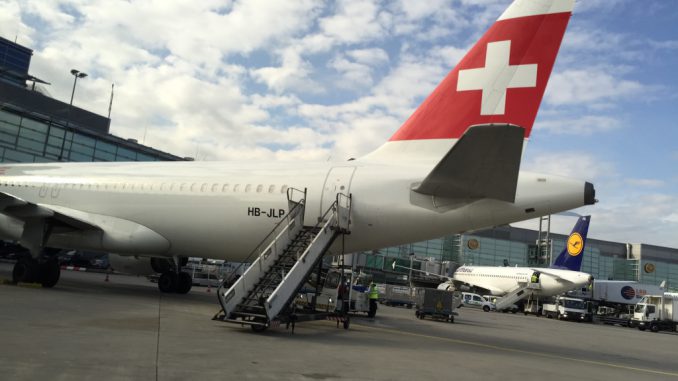 Swiss Business Class Airbus A320 -2