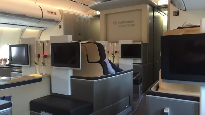 Lufthansa First Class Airbus A330