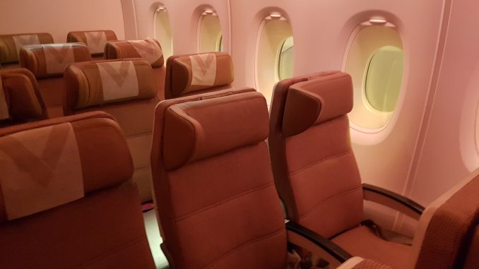 Etihad Economy Class im Airbus A380 39