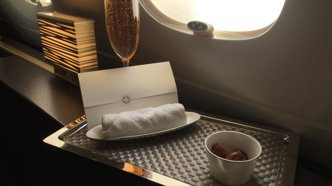 Etihad First Class Airbus A380 3740