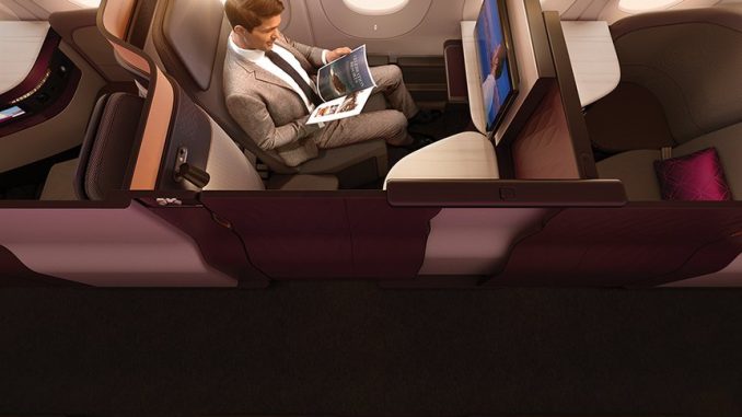 Qatar QSuite Window