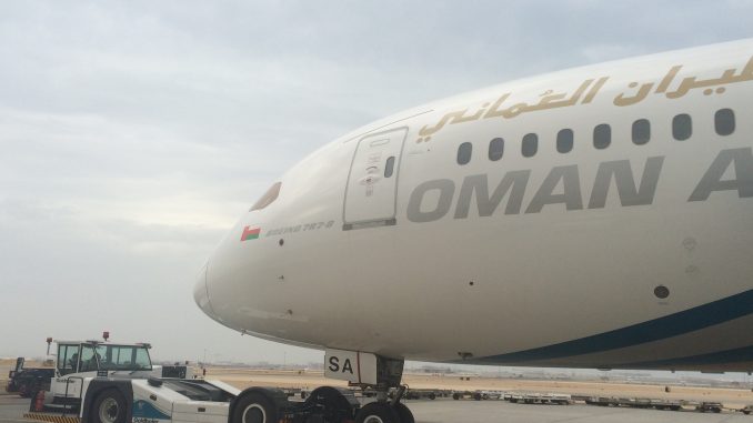 Oman Air Economy Class Boeing 78728