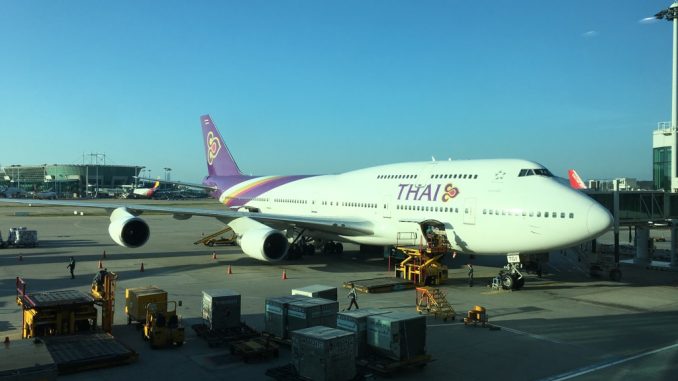Thai First Class Boeing 747 Bangkok nach Seoul-15