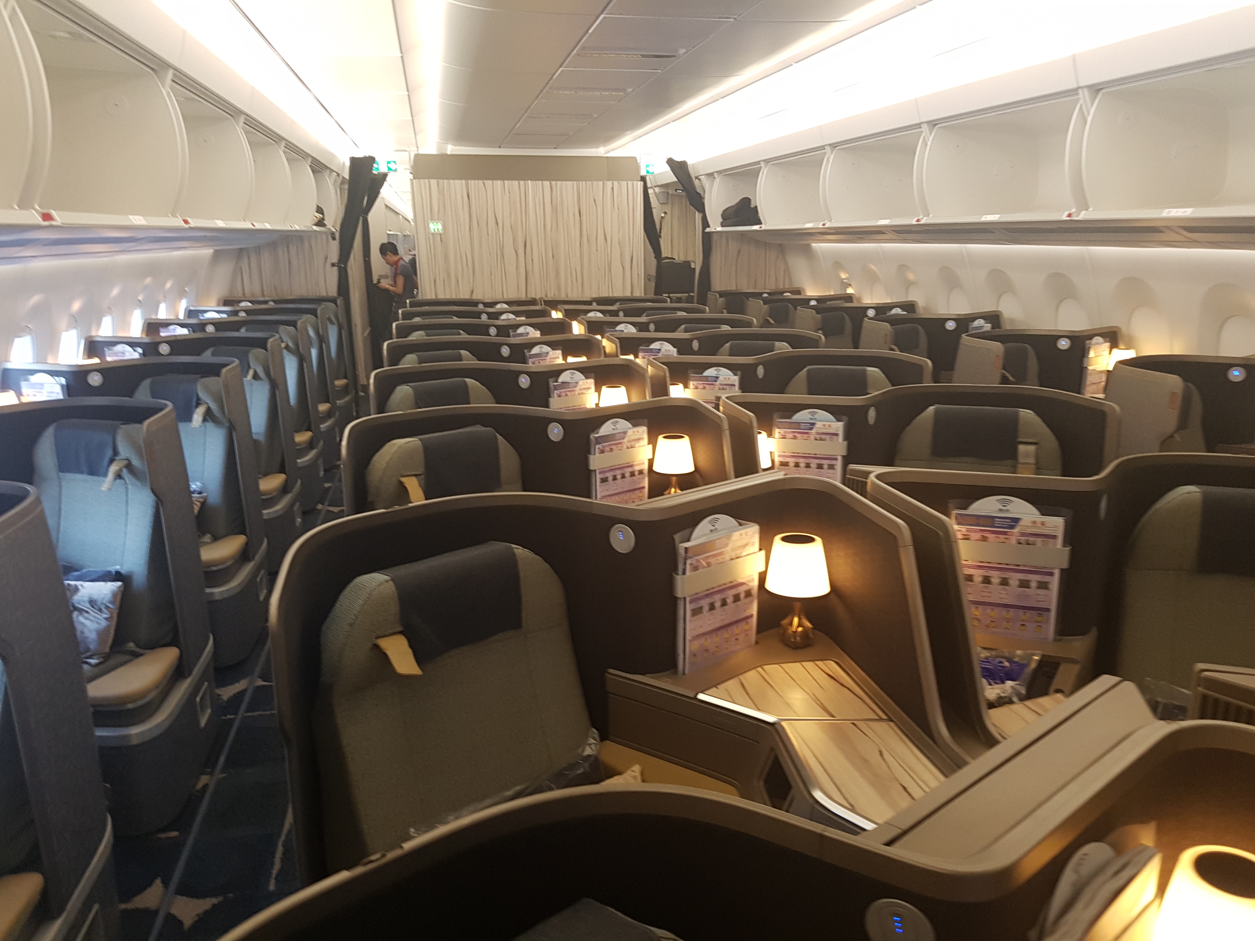 China Airlines Economy Class im Airbus A350 1