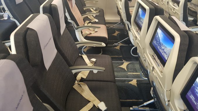 China Airlines Economy Class im Airbus A350 16