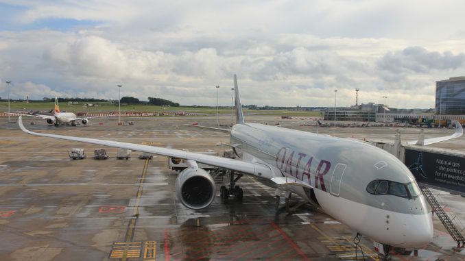 Qatar Airways business Class Airbus A 350 1