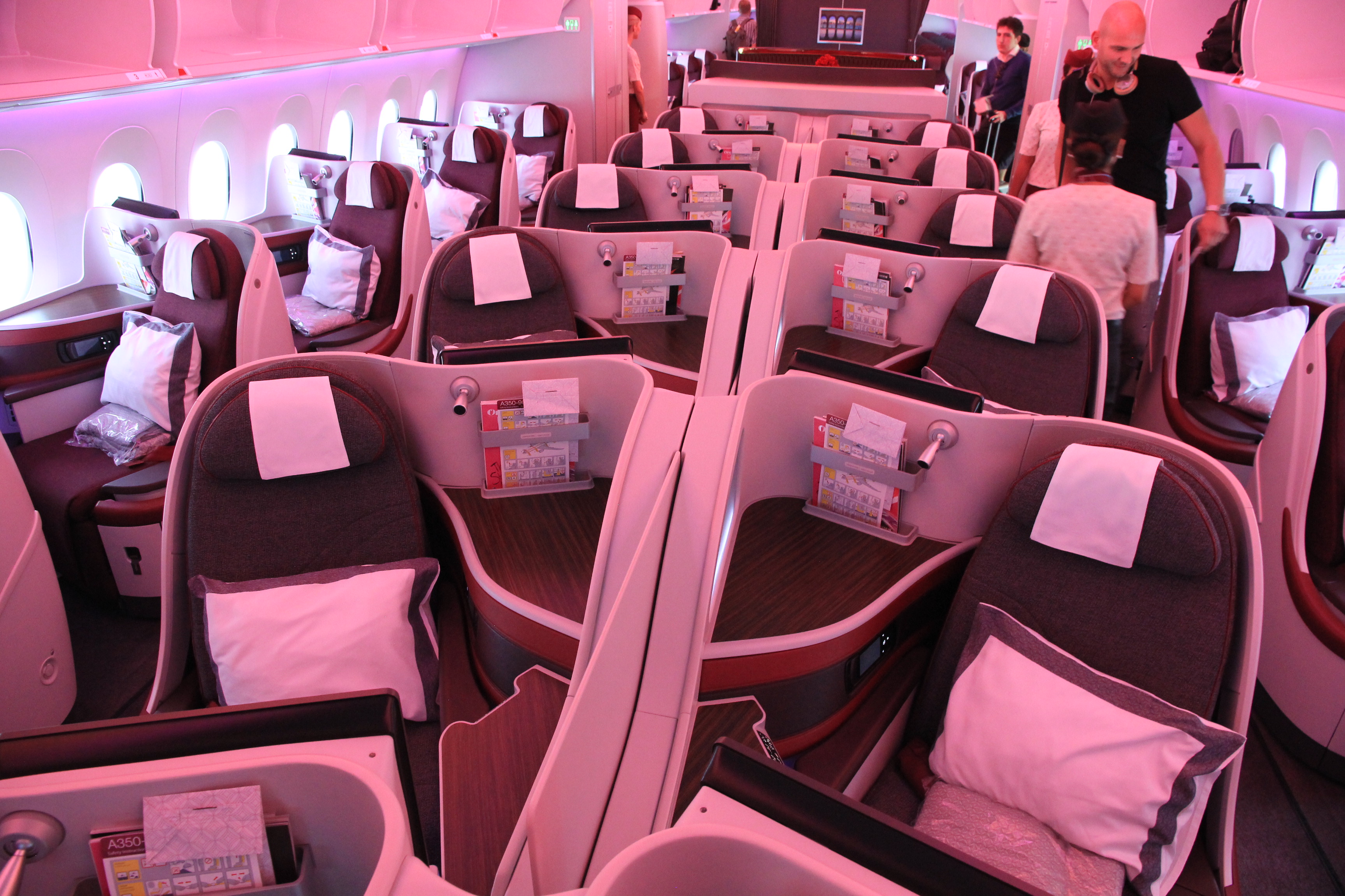 Qatar Airways Business Class : Qatar Airways A380 Business Class Sale ...