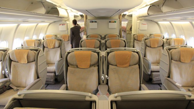Asiana Business Class im Airbus A330 16