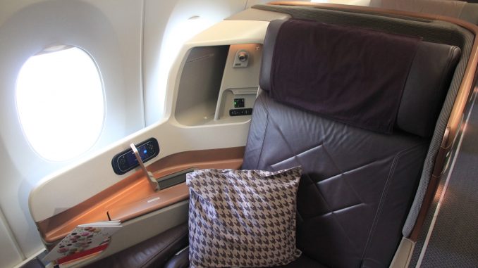 Singapore Airlines Business Class Airbus A350 15