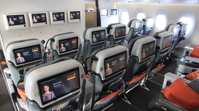 Singapore Airlines Premium Economy Class Airbus A350 1