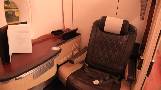 Singapore Airines Suite Class im Airbus A380 2