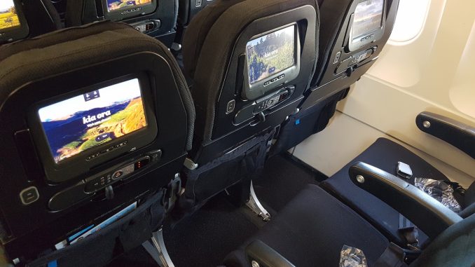 Air New Zealand Economy Class im Airbus A320 12