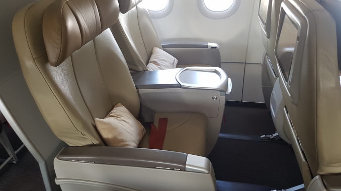 Batik Air Business Class im Airbus A320 12