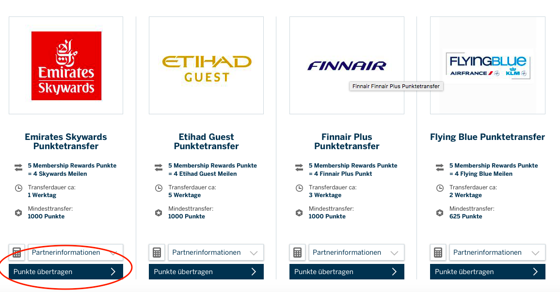 Guide AMEX Membership Rewards Programm Frankfurtflyer.de