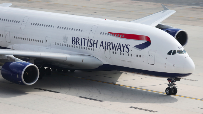 British airways A380 1