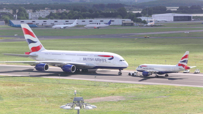 British airways A380 2