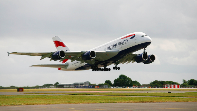 British airways A380 3