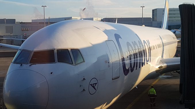 Condor Business Class in der Boeing 767 3