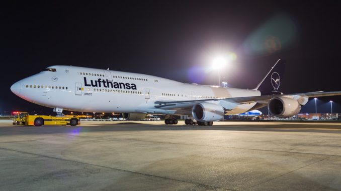 Lufthansa 747-8 neues Design