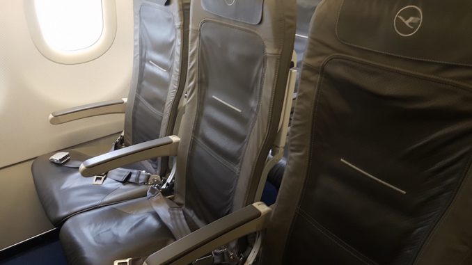 Lufthansa Economy Class im Airbus A321 12