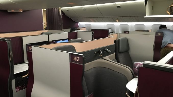 Review Qatar Airways Qsuite Business Class Boeing 777 300er