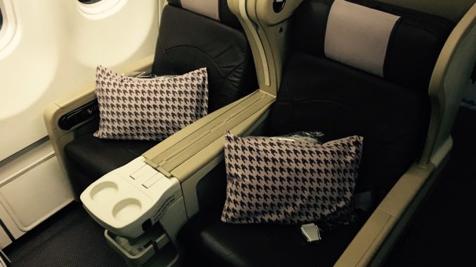 Singpore Airlines Airbus A330 Business Class SIN-DPS-4