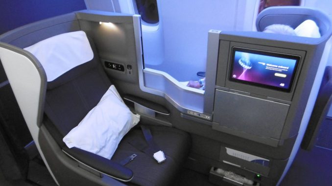 British Airways Business Class 6