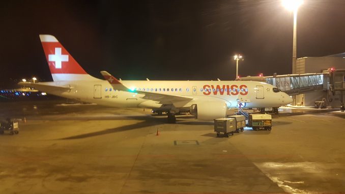 Swiss Business Class im Airbus A321 19