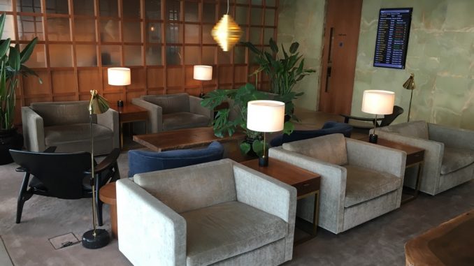 Cathay Pacific First Class Lounge London Heathrow-8