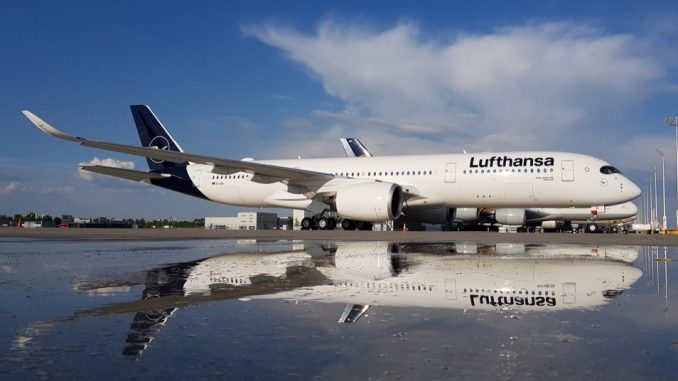 Lufthansa Airbus A350 new