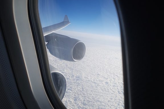 Lufthansa Business Class im Airbus A340-600 (1)