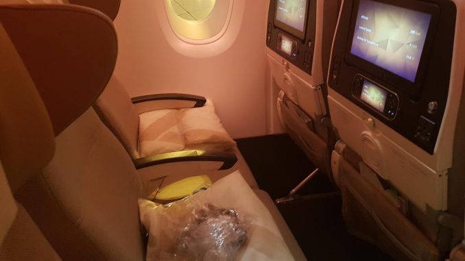 Etihad Airways Airbus A380 Economy Class (10)