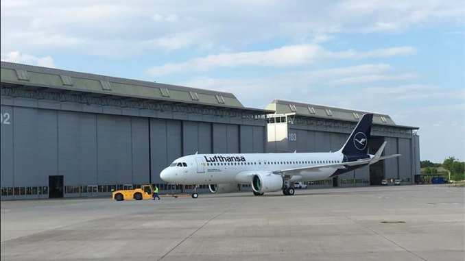 Lufthansa A320 new Liverty
