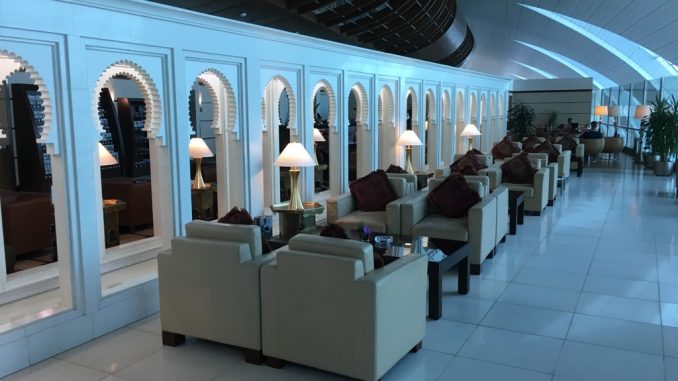 Emirates First Class Lounge Dubai Terminal B-21