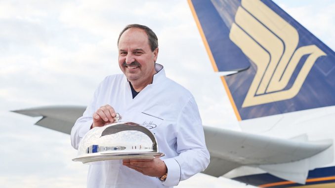 Singapore Airlines serviert Menüs von Johann Lafer (5)