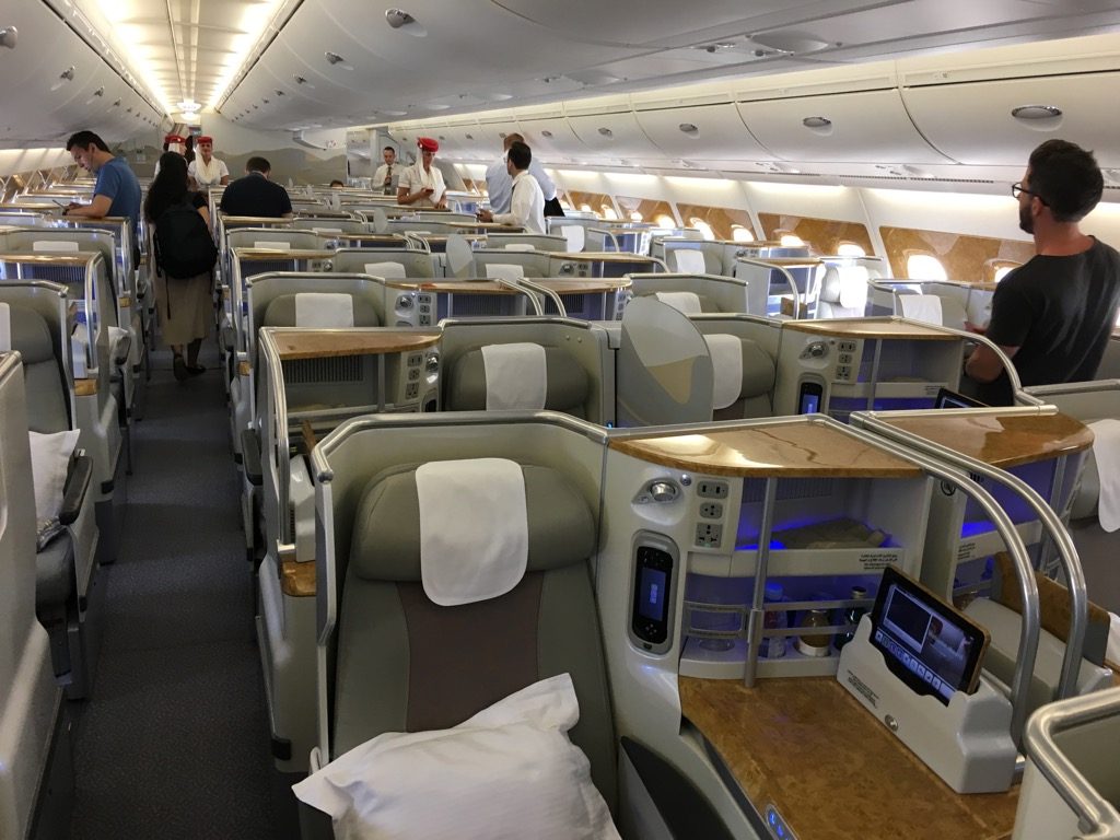 Review Emirates Business Class Airbus A380 Von Frankfurt