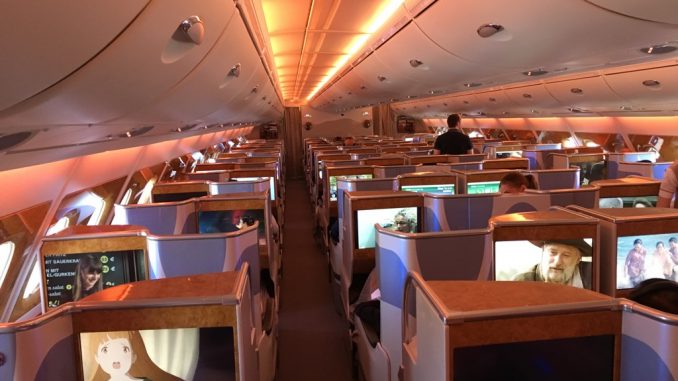 Emirates Business Class Airbus A380 Frankfurt-56