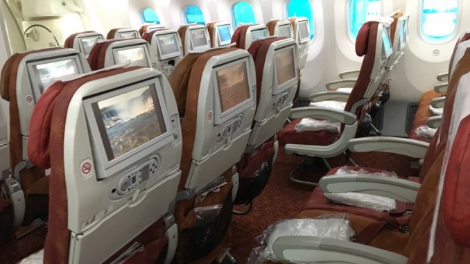 Review Air India Economy Class Boeing 787 Delhi Nach