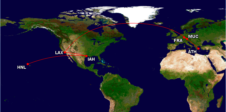 Flüge Von Frankfurt Am Main Nach Hawaii Lufthansa First Class Mileage Run nach Hawaii 2019 | Über 71.000