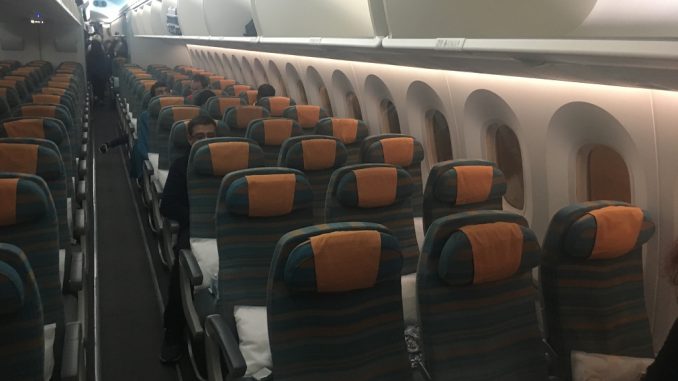 Review Oman Air Boeing 787 9 Economy Class Von Muskat Nach