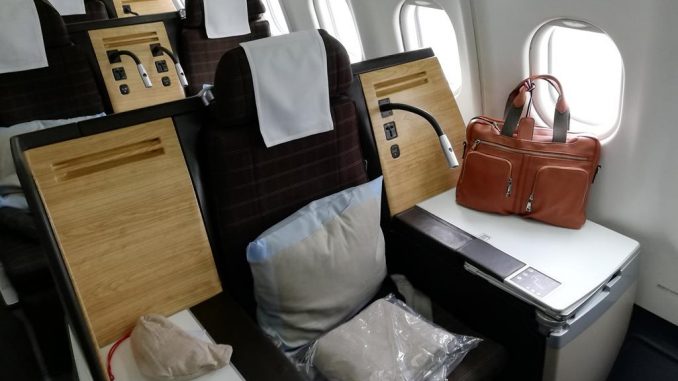 Swiss Business Class im Airbus A330 (22)