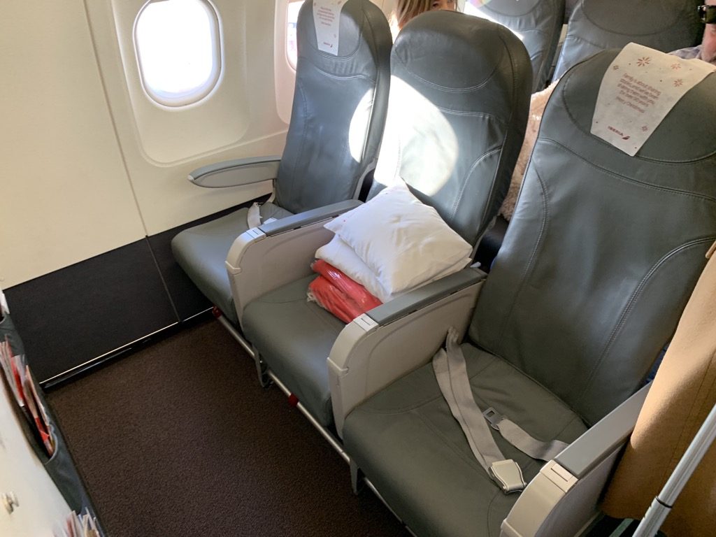 Review: Iberia Business Class im Airbus A320 auf Inlandsflügen ...
