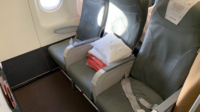 Iberia Business Class A320 Inland-9